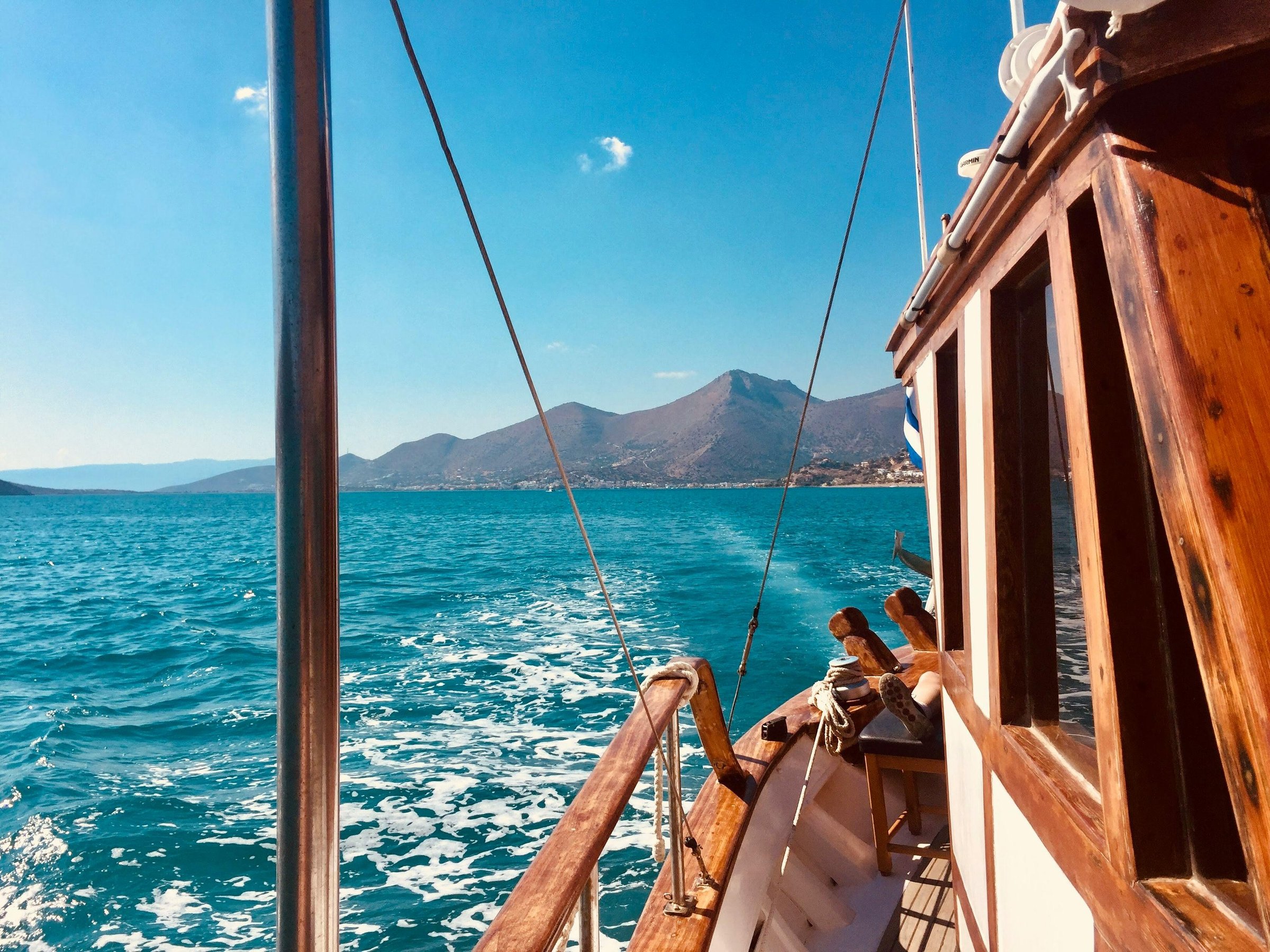 Vue depuis le bateau